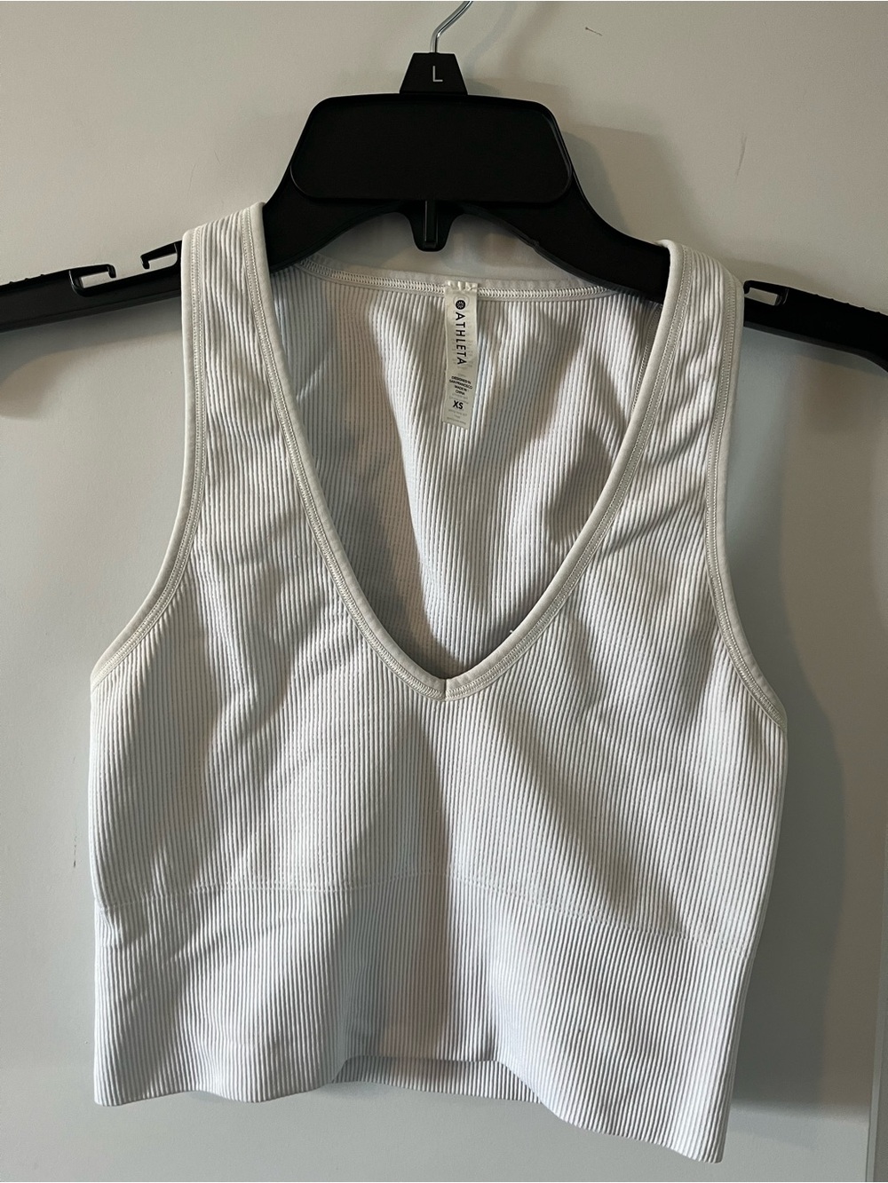 Athleta White XS Aurora Tank